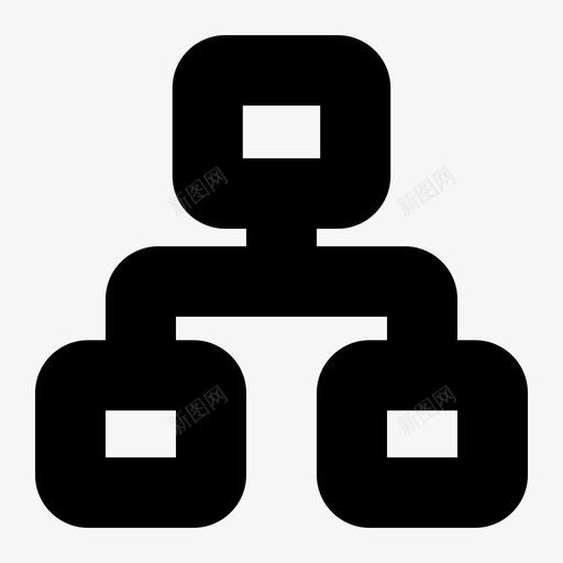 图标制作模版2架构广场14svg_新图网 https://ixintu.com 图标 制作 模版 架构 广场 线性
