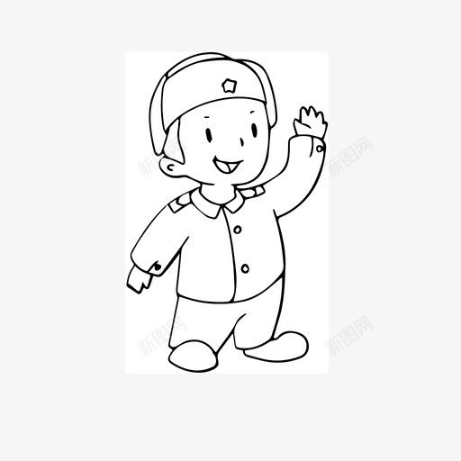 积极形象1svg_新图网 https://ixintu.com 积极 形象