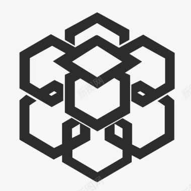 集群分析图标