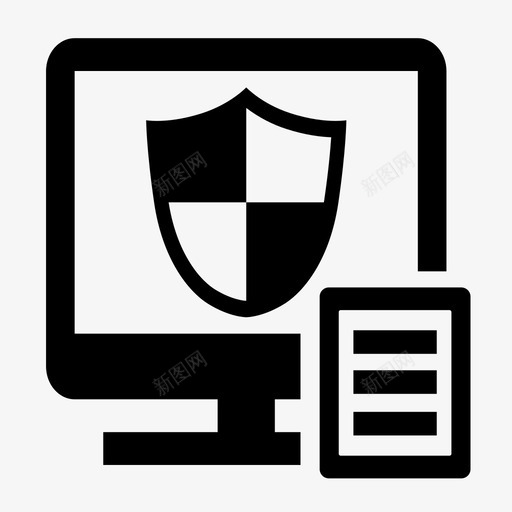 桌面安全防护资料管理svg_新图网 https://ixintu.com 桌面 安全防护 资料 管理