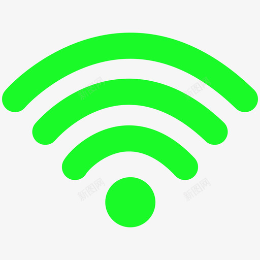 WIFI信号4级svg_新图网 https://ixintu.com 信号