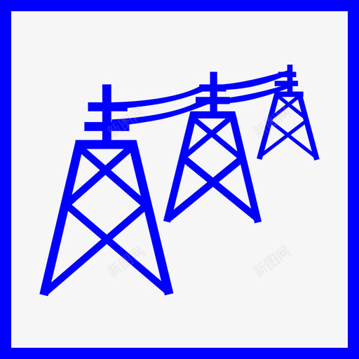 F电力基础设施svg_新图网 https://ixintu.com 电力 基础设施