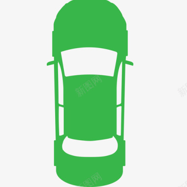 绿车图标
