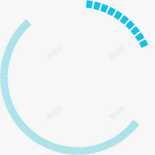 科技装饰圈1svg_新图网 https://ixintu.com 科技 装饰