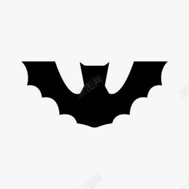 蝙蝠节日鬼魂图标
