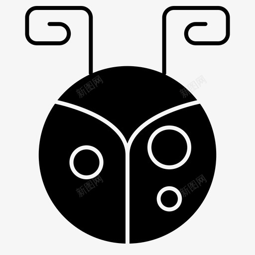 虫子动物秋天svg_新图网 https://ixintu.com 秋天 虫子 动物 昆虫 瓢虫