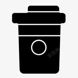 杯纸咖啡去热马克杯高清图片