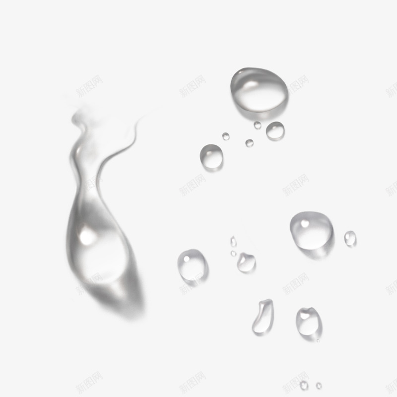 晶莹水滴装饰壁纸png免抠素材_新图网 https://ixintu.com 晶莹 水滴 装饰 壁纸