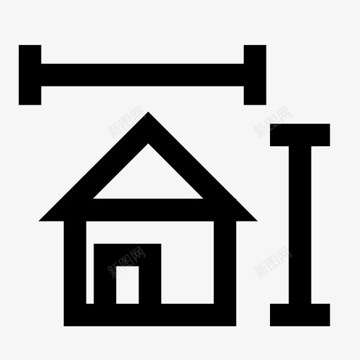 房屋大小建筑商业svg_新图网 https://ixintu.com 大小 建筑 房屋 小房屋 建筑商 商业 物业 房地产