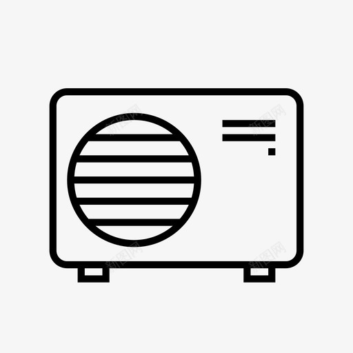 空调风扇室外svg_新图网 https://ixintu.com 空调 风扇 室外