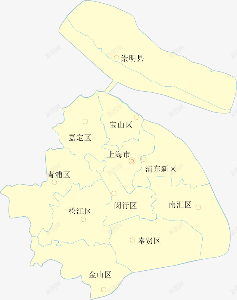 上海市矢量地图地图其他壁纸png免抠素材_新图网 https://ixintu.com 地图 上海市 矢量 其他 壁纸