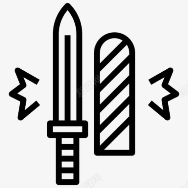 剑刀文化图标