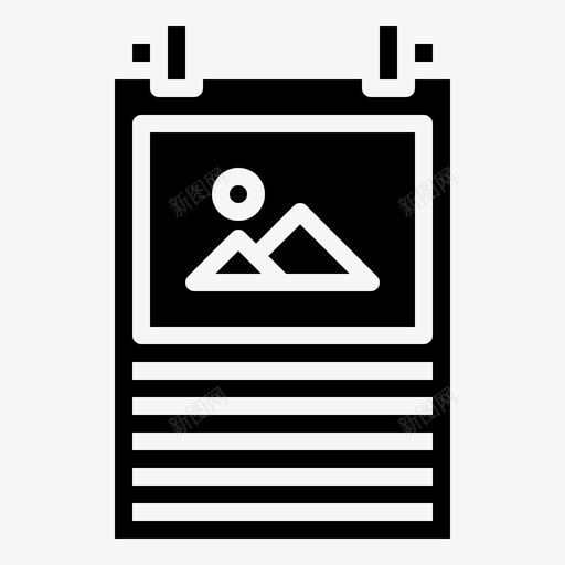 海报广告公告svg_新图网 https://ixintu.com 海报 广告 公告 艺术 设计 墙壁 品牌 符号