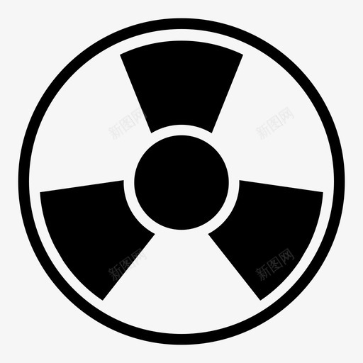核危险反应堆svg_新图网 https://ixintu.com 危险 核反应堆 警告 化学
