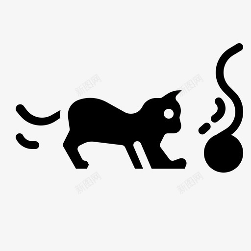 猫人宠物svg_新图网 https://ixintu.com 人人 宠物 游戏 家庭 活动