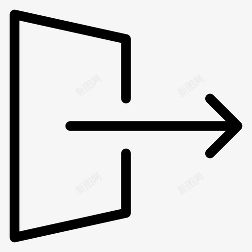 注销箭头门svg_新图网 https://ixintu.com 注销 箭头 门右 改造 界面