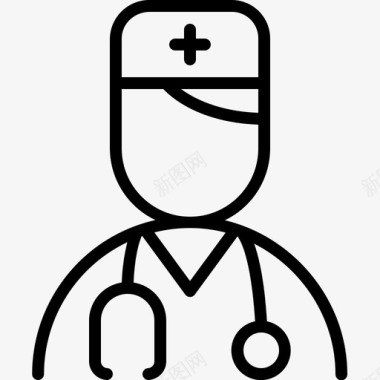 医生保健男性图标