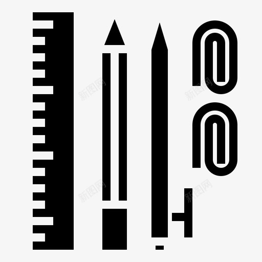 文具编辑工具杂项svg_新图网 https://ixintu.com 文具 编辑 工具 杂项 铅笔 尺子 工作 工作场 场所 字形