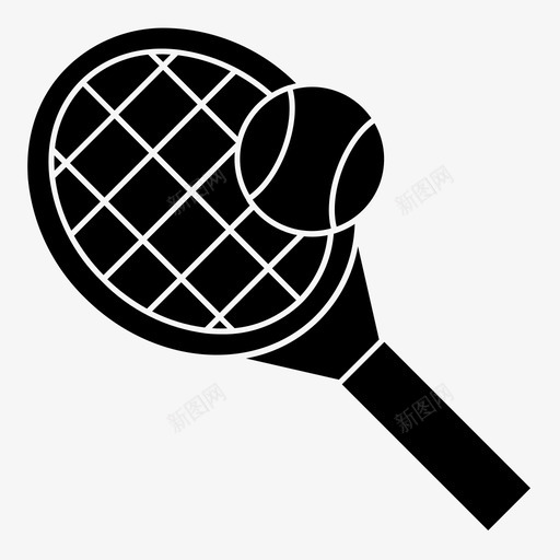网球游戏比赛svg_新图网 https://ixintu.com 网球 游戏 比赛 打球 运动