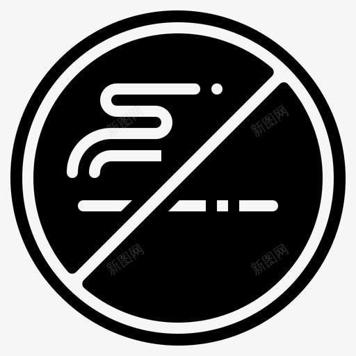 禁止吸烟区域香烟svg_新图网 https://ixintu.com 禁止 吸烟 区域 香烟 烟酒 酒吧