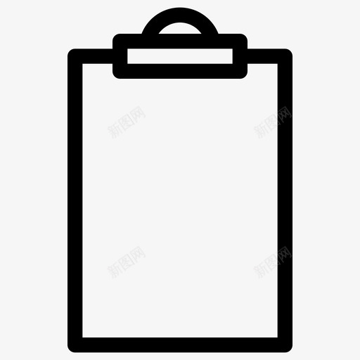 任务复选标记剪贴板svg_新图网 https://ixintu.com 任务 复选 标记 剪贴板 文档 文件 消息 应用程序 大纲 界面