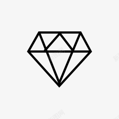 采购产品钻石精致钻石图标
