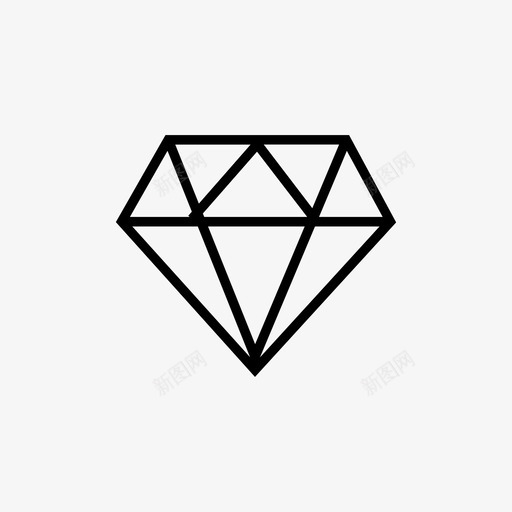 采购产品钻石精致钻石svg_新图网 https://ixintu.com 钻石 珠宝 采购 产品 精致 装饰品 图标