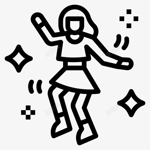 跳舞音乐人们svg_新图网 https://ixintu.com 跳舞 音乐 音乐人 人们 酒吧 庆祝