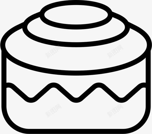 肉桂包面包店蛋糕svg_新图网 https://ixintu.com 肉桂 包肉桂 面包店 蛋糕 糕点 面包