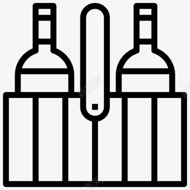 酒包酒瓶子图标