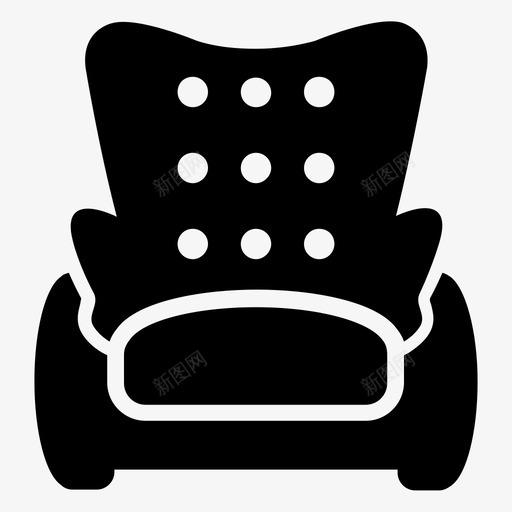 沙发家具室内svg_新图网 https://ixintu.com 沙发 家具 室内 休息 座椅 智能商务 套装