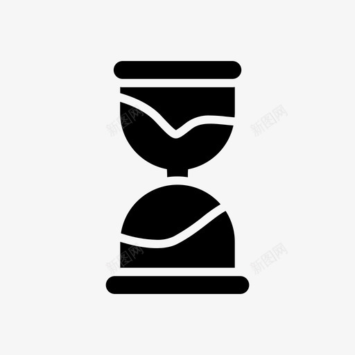 沙漏商业互联网svg_新图网 https://ixintu.com 营销 搜索引擎 优化 沙漏 商业 互联网 网站 字形