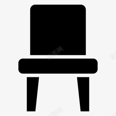 椅子家具阁楼图标