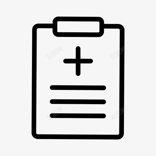 医疗报告医生档案svg_新图网 https://ixintu.com 医疗 报告 医生 档案 医院 热线
