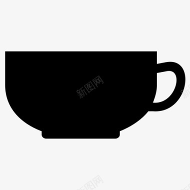 咖啡黑咖啡咖啡因图标