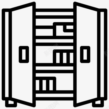 橱柜档案文件图标