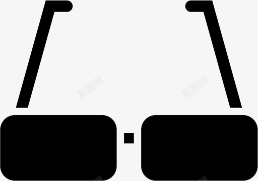 眼镜视力镜框svg_新图网 https://ixintu.com 眼镜 视力 镜框 服装