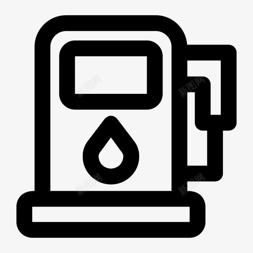 加油站燃油加油泵svg_新图网 https://ixintu.com 加油站 燃油 加油 油泵 汽油 旅游线路 样式