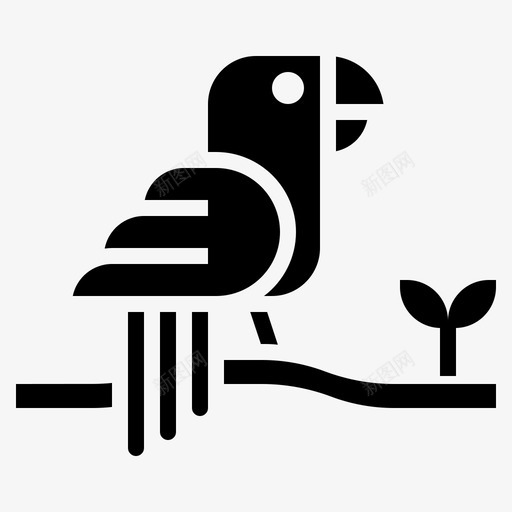鹦鹉动物王国鸟类svg_新图网 https://ixintu.com 鹦鹉 动物 王国 鸟类 自然 巴西 雕文