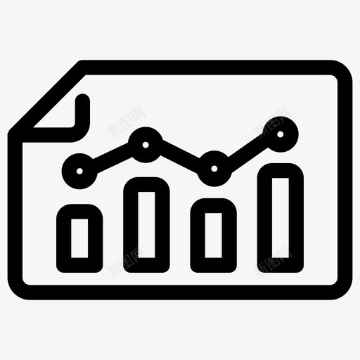 统计文件数据图表svg_新图网 https://ixintu.com 文件 统计 数据 图表 报表