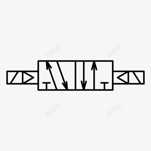 电磁阀液压工业svg_新图网 https://ixintu.com 电磁阀 液压 工业