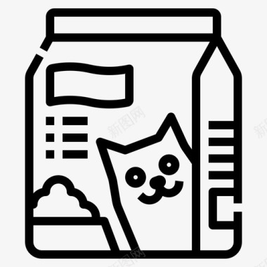 猫粮动物宠物图标