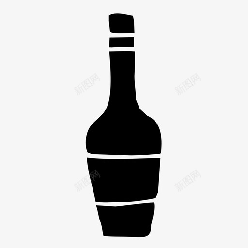 瓶子饮料瓶玻璃svg_新图网 https://ixintu.com 瓶子 饮料 玻璃 玻璃瓶 水瓶 图标