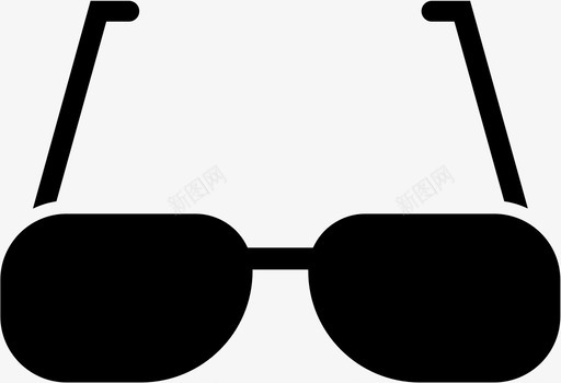 眼镜视力镜框svg_新图网 https://ixintu.com 眼镜 视力 镜框 光学 设备