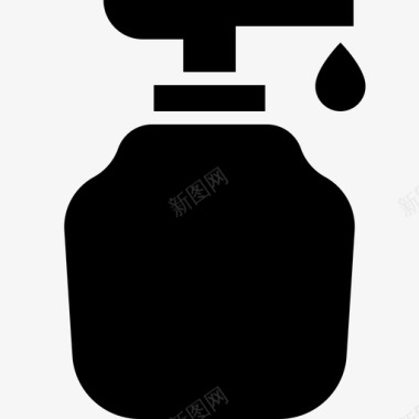 肥皂沐浴露奶瓶图标