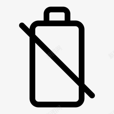 电池电量不足界面用户界面图标