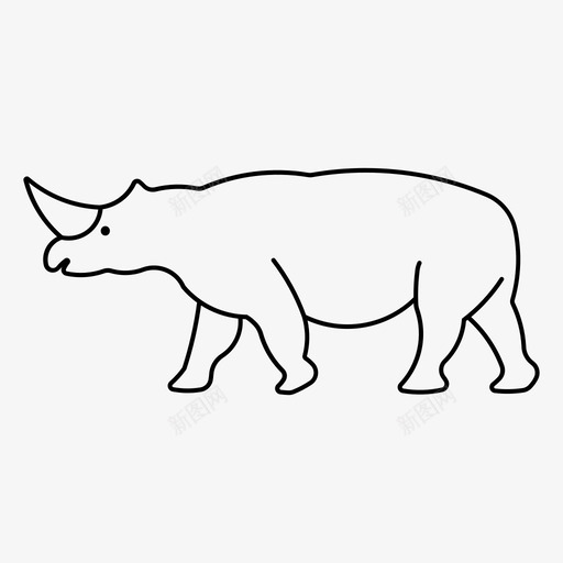 砷化氢非洲动物svg_新图网 https://ixintu.com 砷化 非洲 动物 支气管 犀牛