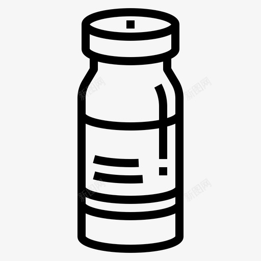 疫苗瓶子药品svg_新图网 https://ixintu.com 药品 疫苗 瓶子 医疗 流行病
