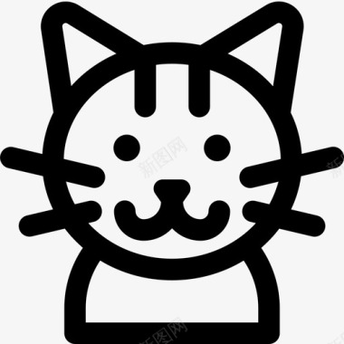 欧洲短毛品种猫图标
