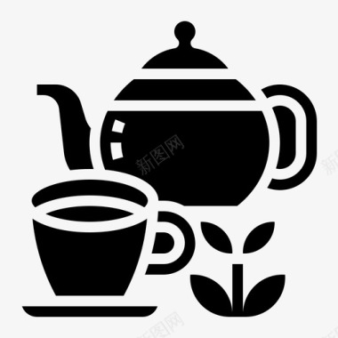 绿茶健康热图标